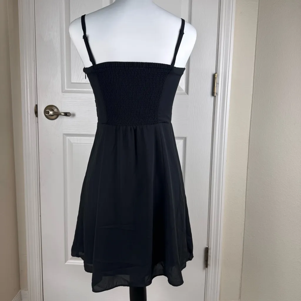 Express Black Convertible Sweetheart Bust Strapless Tank Mini Dress Size 4 - Image 7