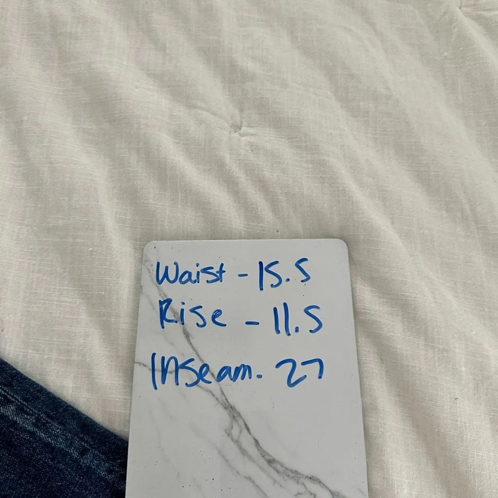 Loft Women’s Blue Denim Paisley 27 The Straight Crop Jeans NWT - Image 9