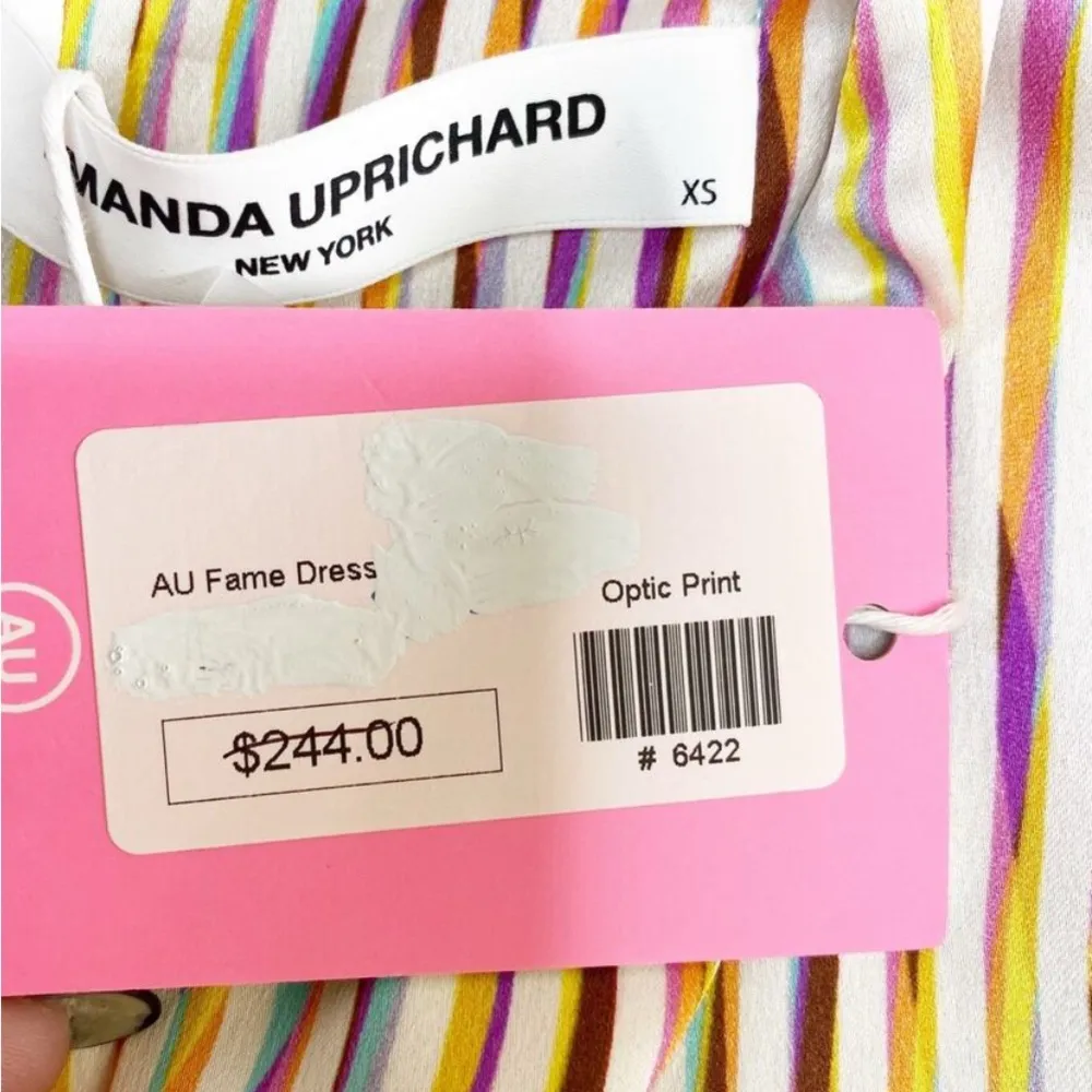 Amanda Uprichard‎ FAME Mini Dress in Optic Print - S - Image 2