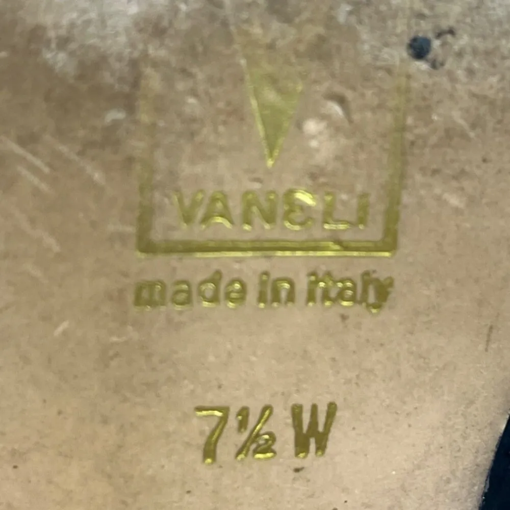 Vaneli Women's Black Pointed Toe Shoes/Heels Size 7.5W SKU 5474 - Image 5