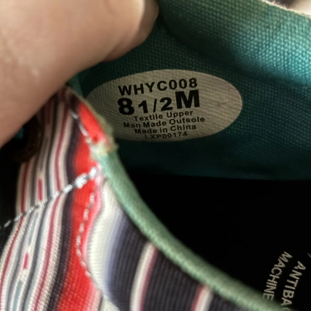 Twisted X women’s Hooey Loper shoes size 8.5 - Image 5