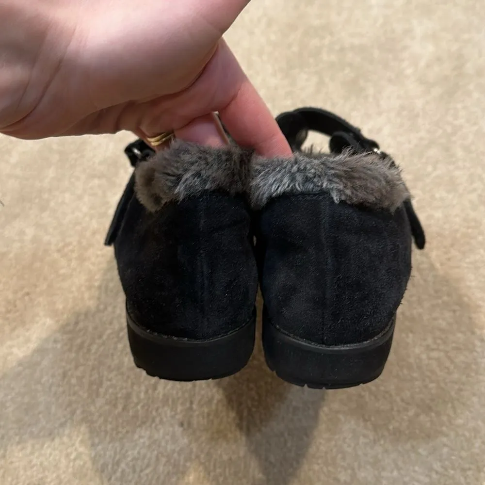 Stuart Weitzman Faux Fur Women Suede Sneaker Size 8 M - Image 4