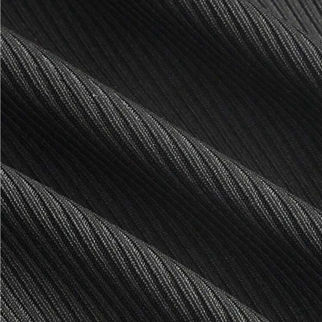 SHEIN Icon Black Ribbed Top - Image 4