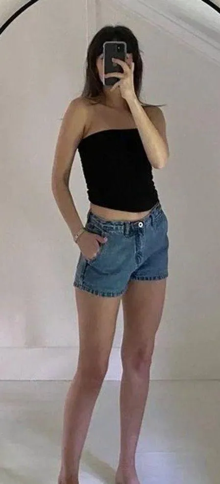 Jeans Vintage Y2K Denim Shorts Size 3 - Image 2