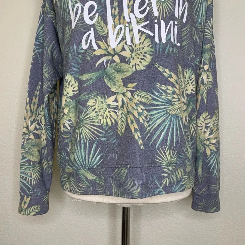 Body Glove “Life is Better in a Bikini” Women’s Long Sleeves Top - Image 4