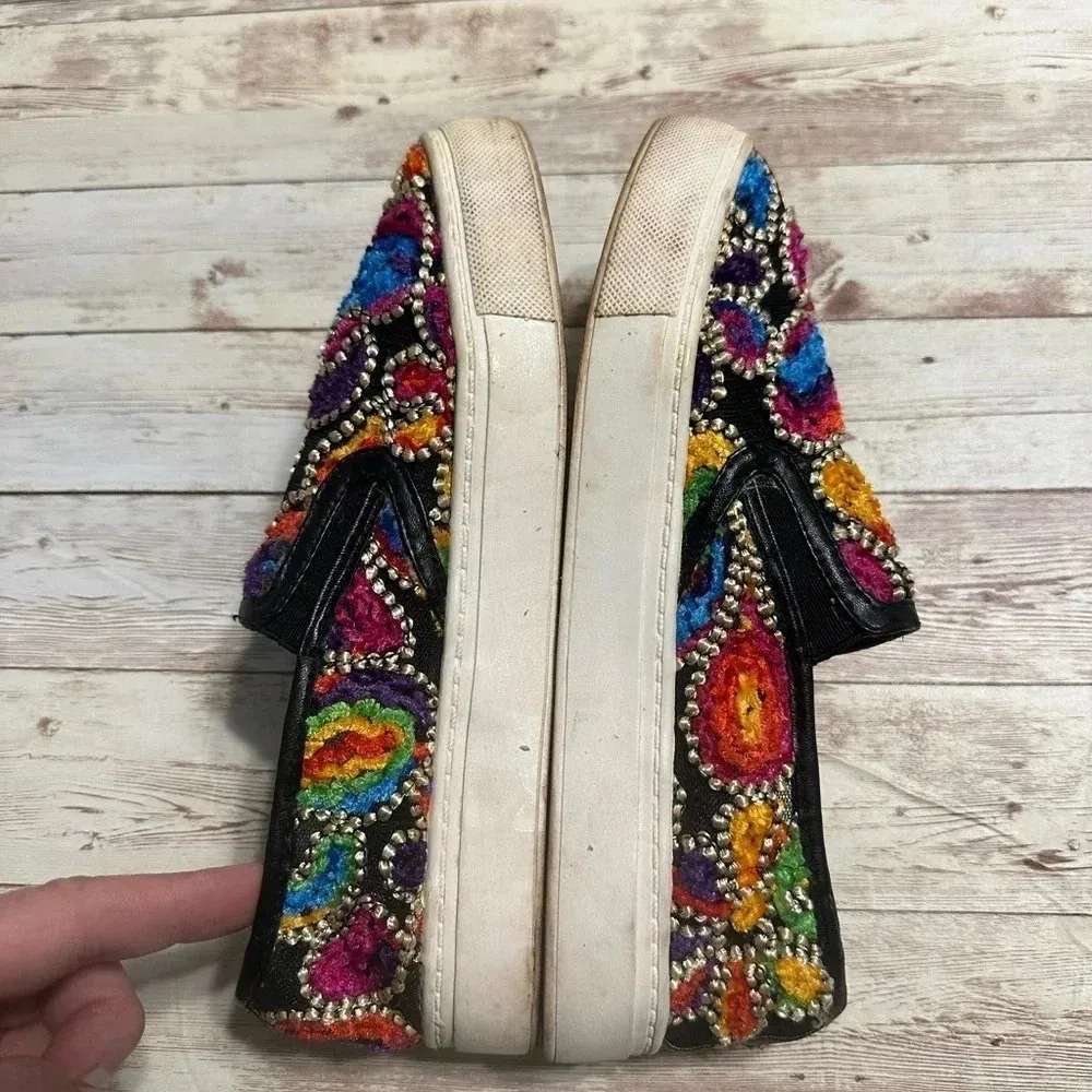 Dirty Laundry Slip On Sneakers Women’s Size 6 Fashion Multicolor - Image 8