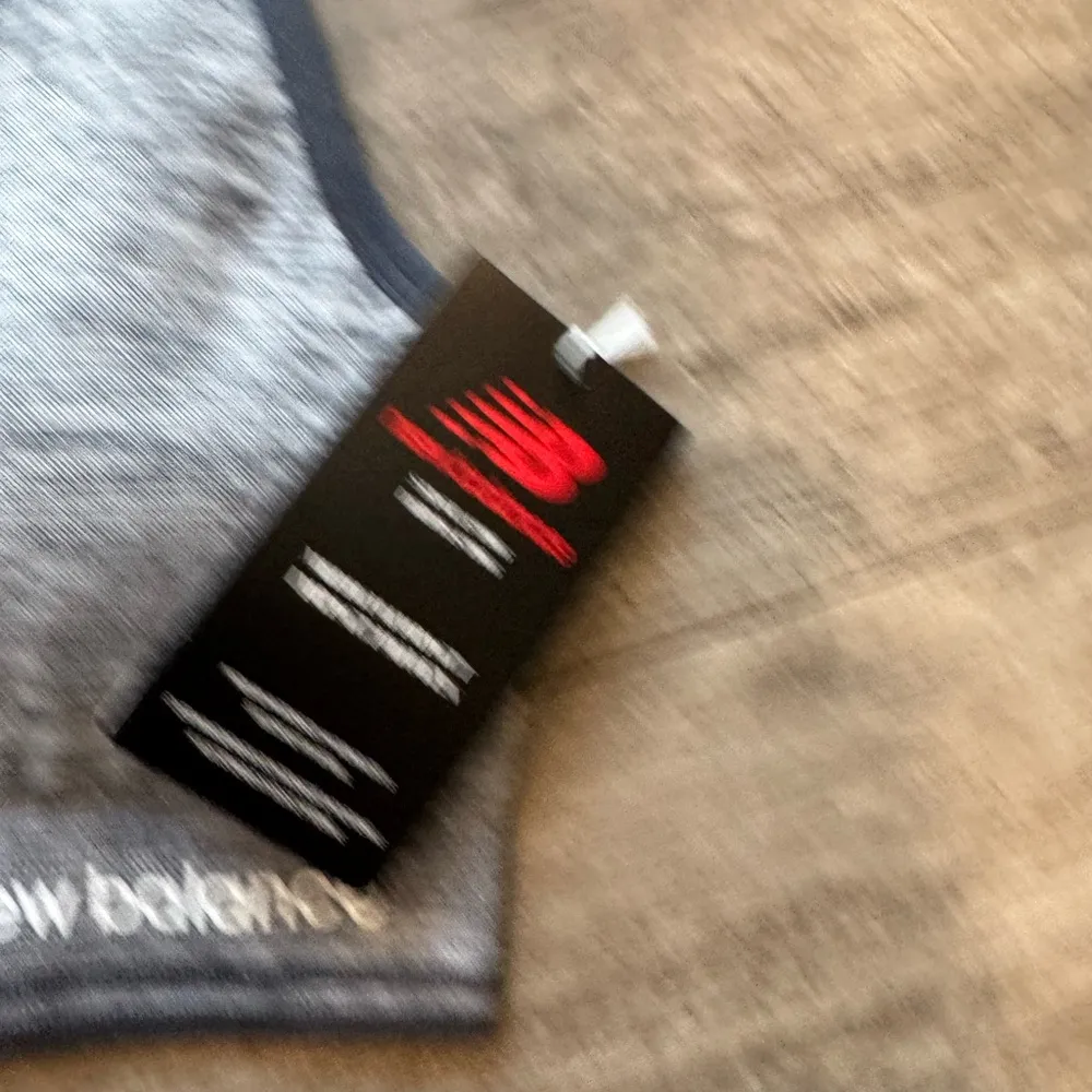 New Balance Heather Gray Sports Bra - Image 6