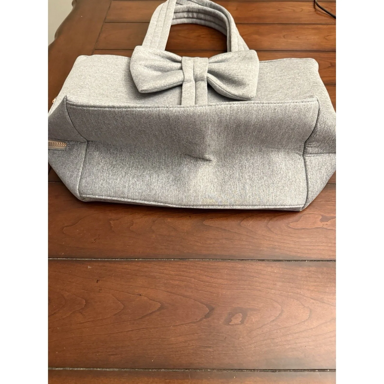 Stella & Dot Crush It Bow Tote‎ - Grey NWOT - Image 6