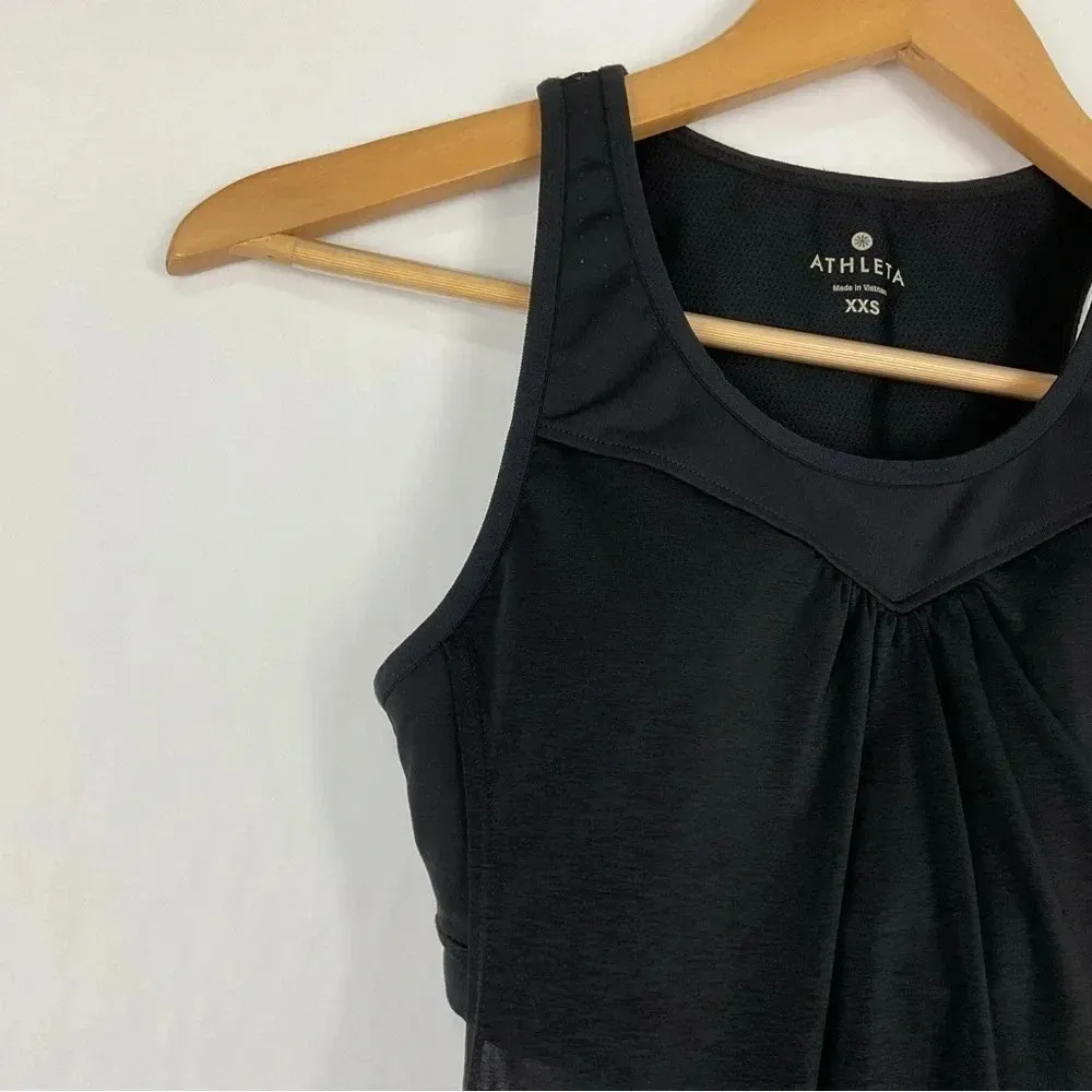 Athleta‎ Open Back Built In Bra Tank Top Size XXS - Image 2