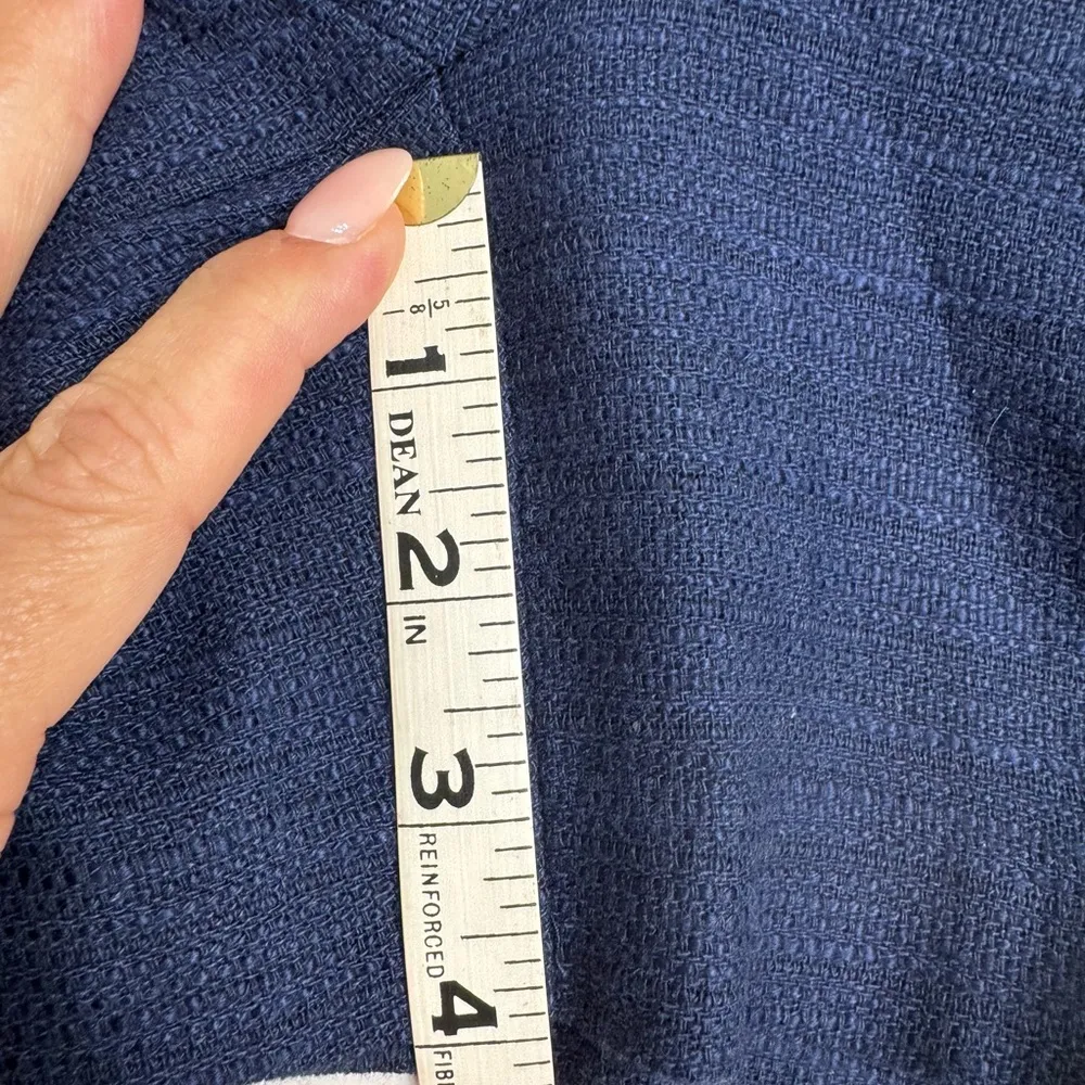 NWOT Ann Taylor Blue Shorts Tailored Fit 4” Inseam - Image 5