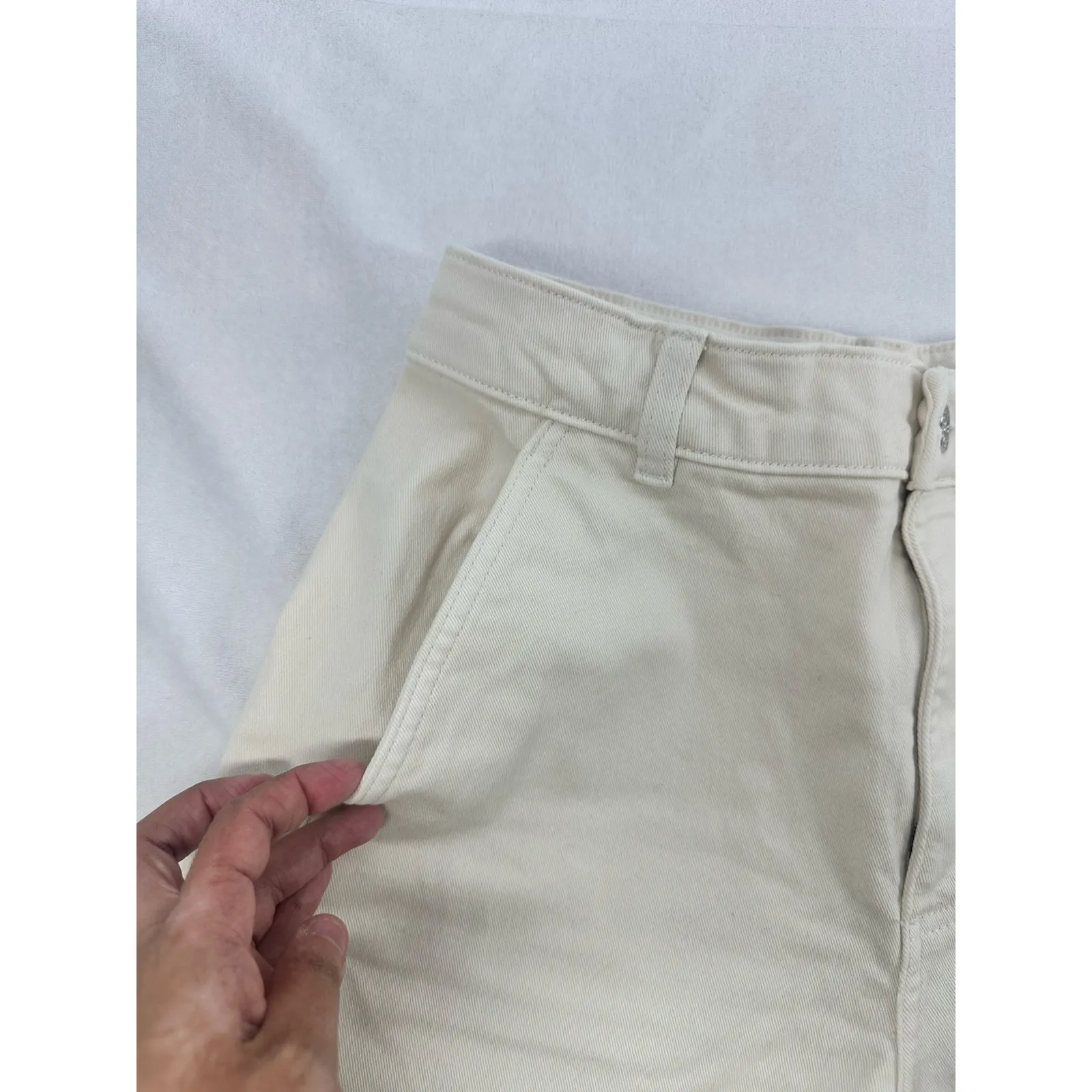 Everlane Womens  Jeans Beige Size 8 R - Image 7