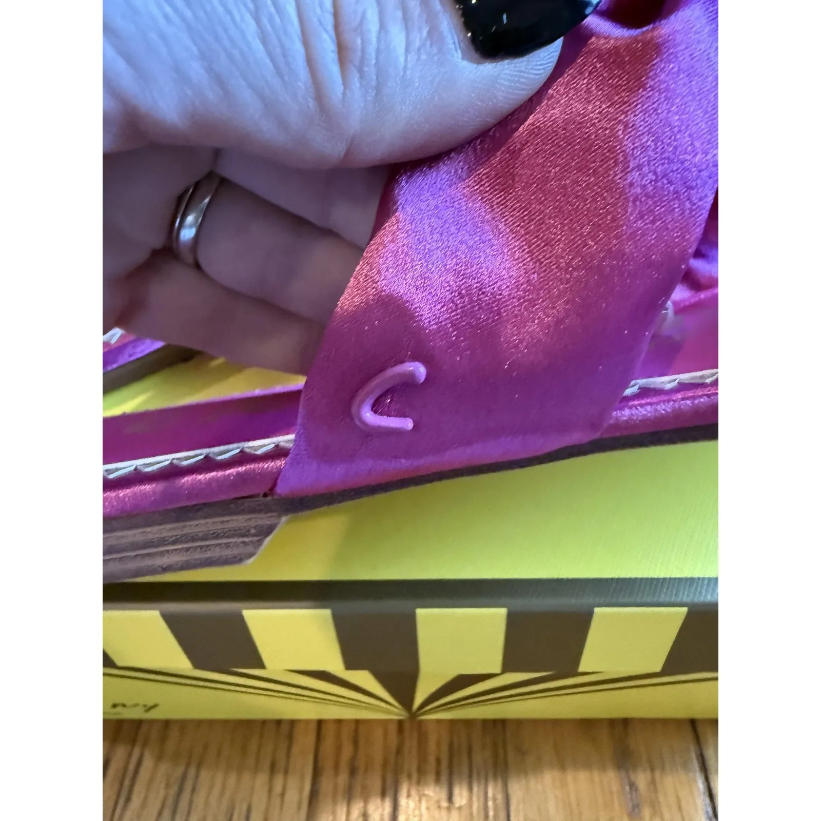 Circus by Sam Edelman Shoes Womens Size 8.5 Pink Marissa Bow Slides J4152F2650 - Image 5