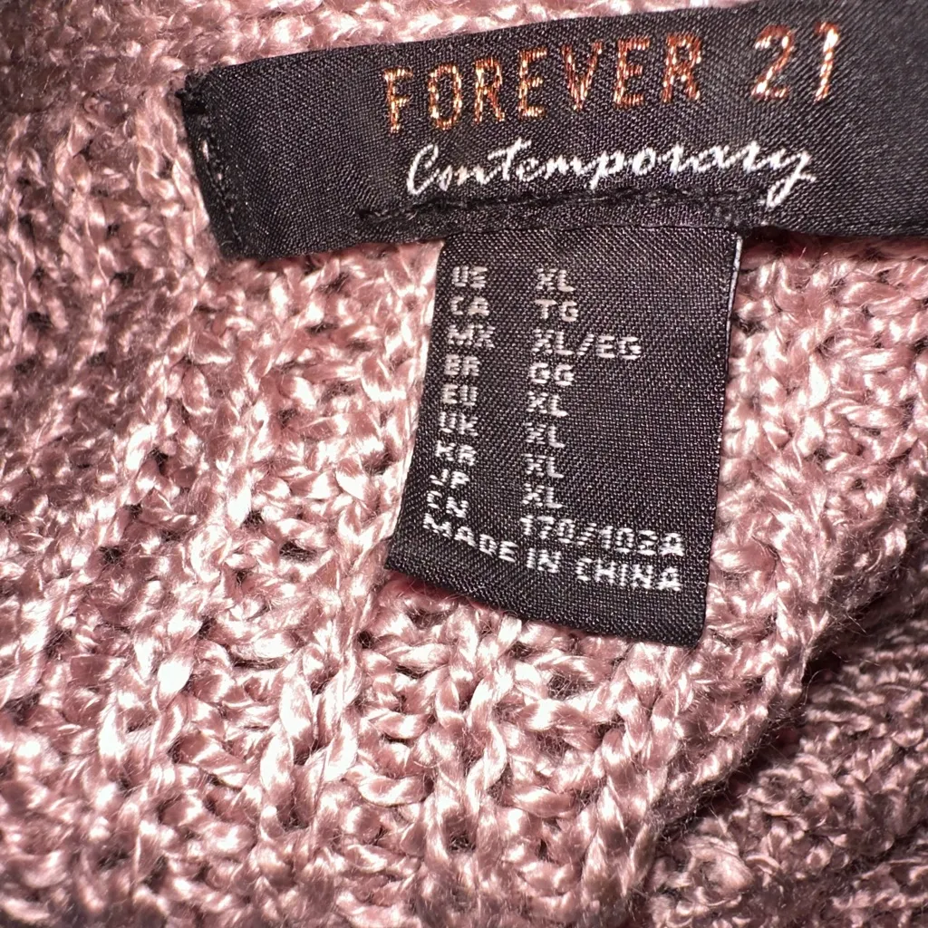 Forever 21 Contemporary oversized knit sweater - Image 3