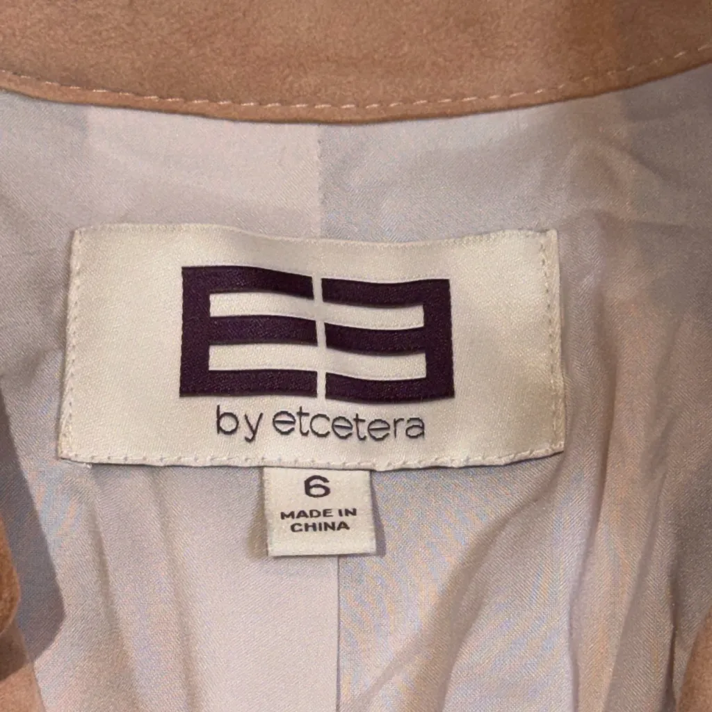 ETCETERA 100% SUEDE JACKET - Image 3