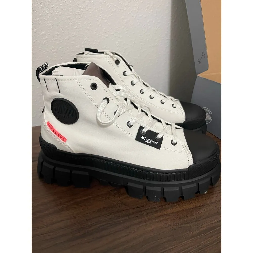 Palladium White Revolt Canvas HI TX Women’s Shoe - Image 2