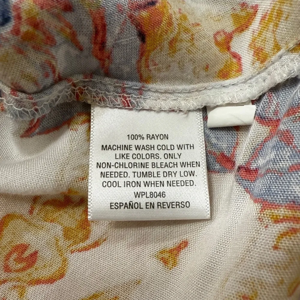 Valerie Stevens Button-Up Shirt XL Multi-Color - Image 8