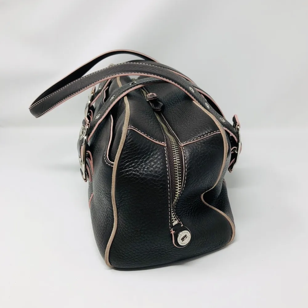 chocolate brown leather purse - Image 3