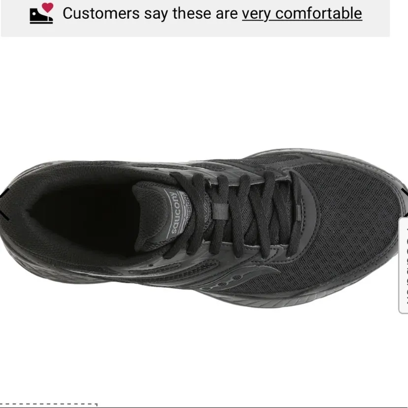 $90 Saucony Cohesion 13 running shoes in black 10.5 - Image 5