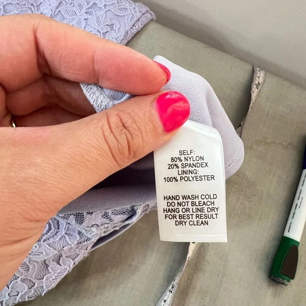 Lulu’s Magic of Love Lavender Lace Bodycon Dress size small - Image 13