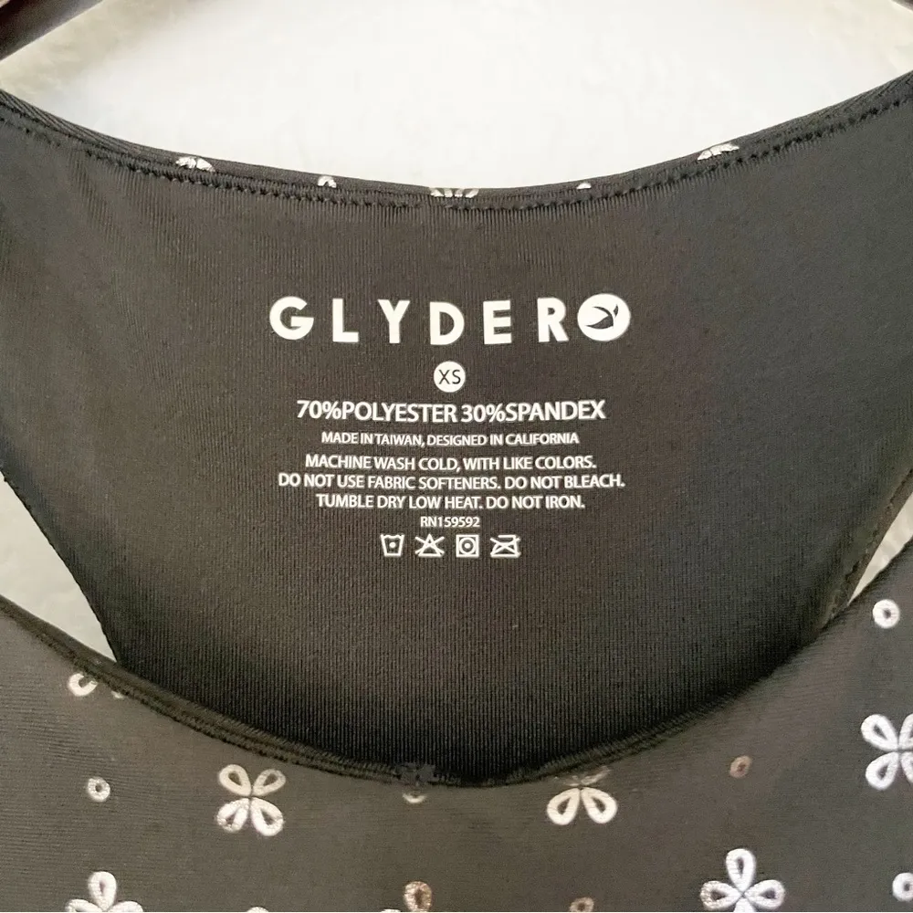 Nwt GLYDER Lacey Bra In Black Gloss Wildflower Lace XS - Image 7