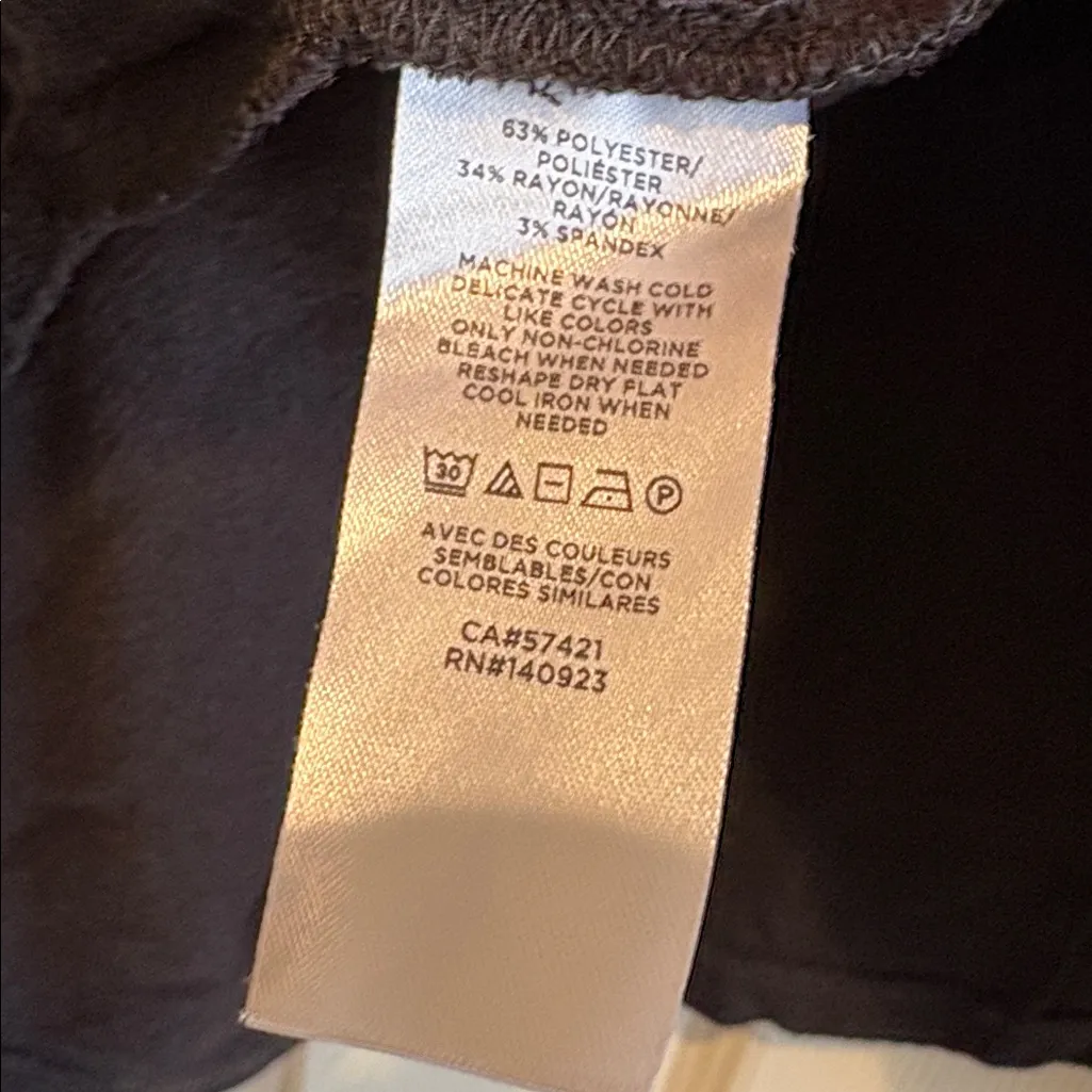 Loft | Black Basic Comfy Cowl Neck Sweater Size Large - Image 5