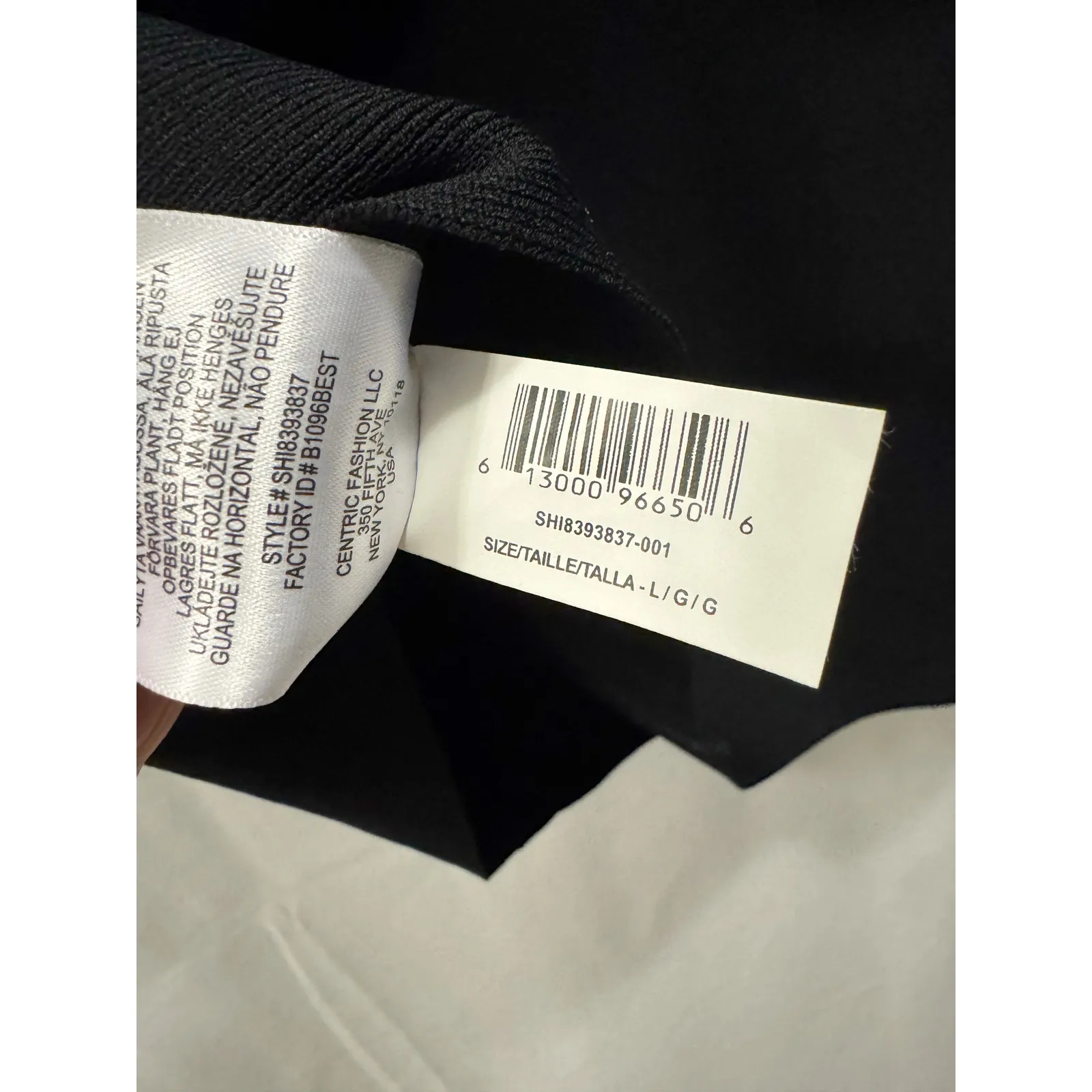 Herve Leger Mesh Sleeve Intarsia Bodycon Mini Dress Black Size L NWT Cocktail - Image 7