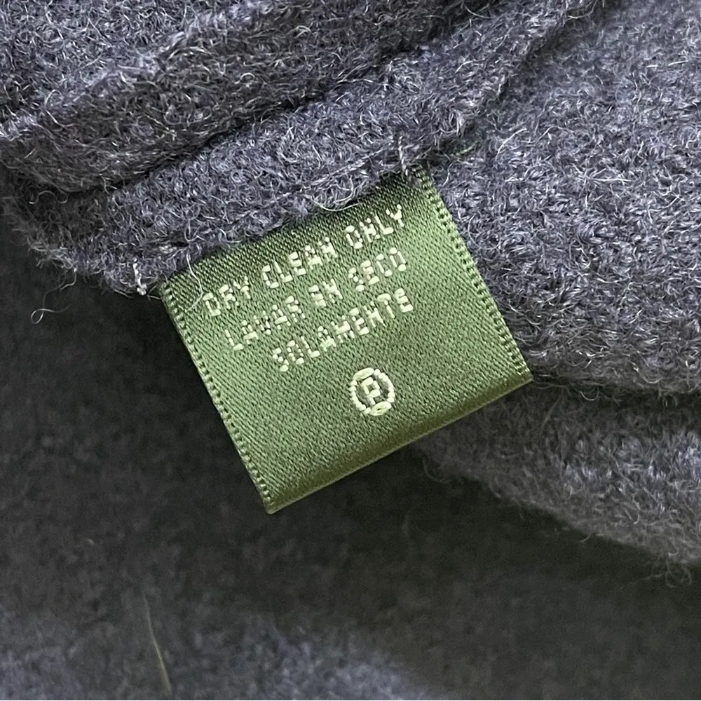 Vintage august silk 100% wool purple cropped coat size L NWT - Image 5