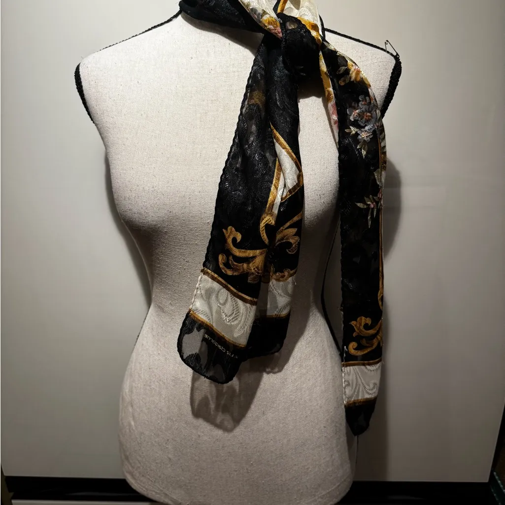 Liz Claiborne  silk scarf - Image 4