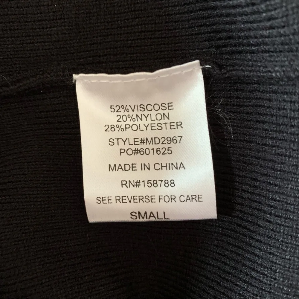 Mable Midi Knit Cutout Black Dress - Image 8