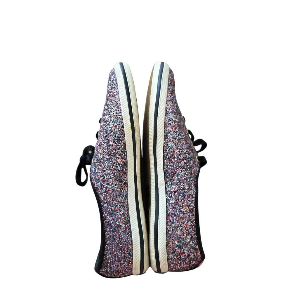 Keds X Kate Spade New York Champion Glitter Sneakers Size 7.5 - Image 5