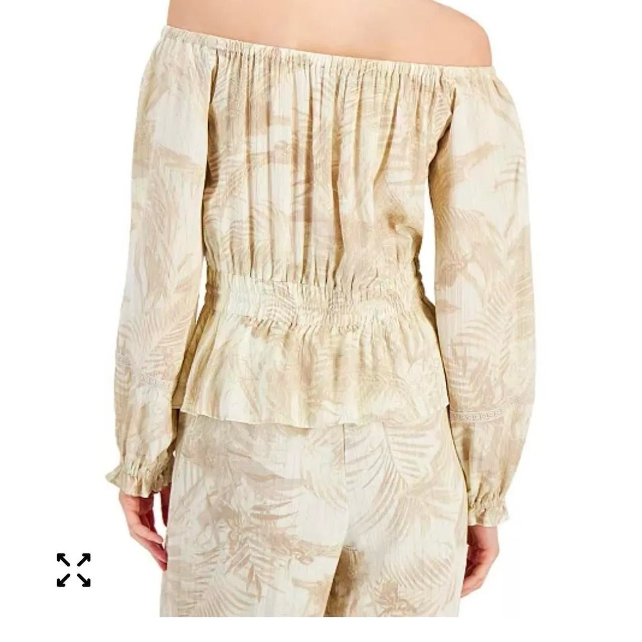 INC International Concepts Women's Off-The-Shoulder Top Size XS - Image 2