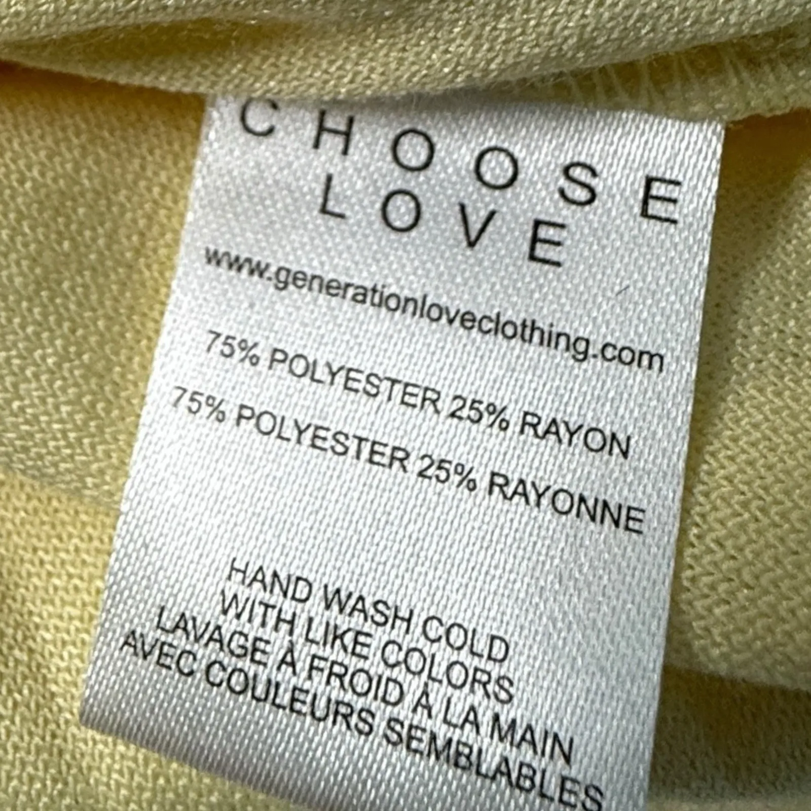 Generation Love Primrose Hoodie Small Butter Yellow Velvet NWT Women's Pullover - Image 6