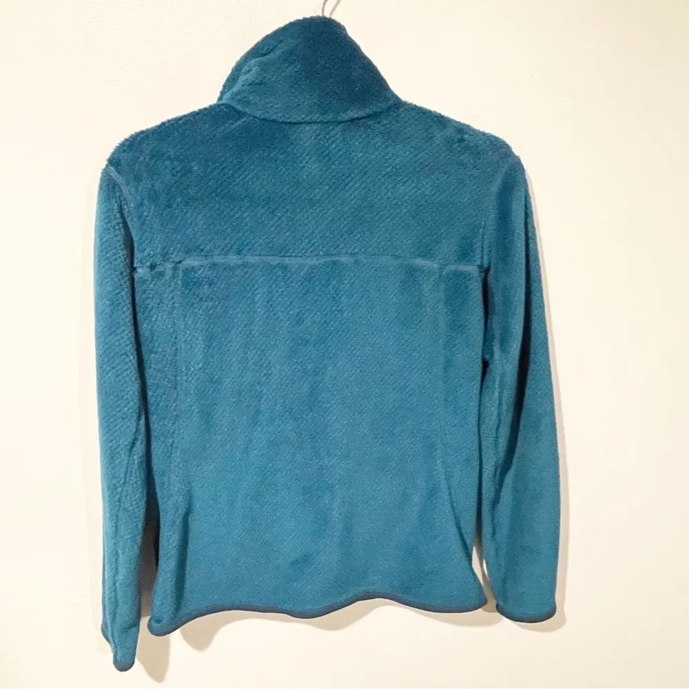 Patagonia Small Blue Re Tool Snap T Fleece Pullover Teal Sweatshirt - Image 4