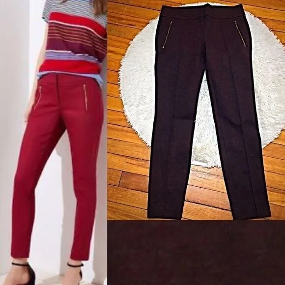 LOFT Winter Thick Zipper Pocket Soft Jeg Jeans - Image 2