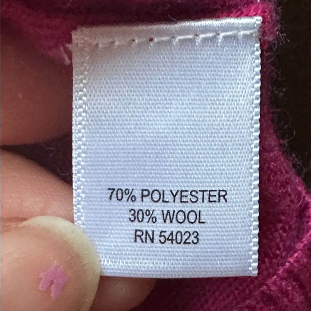 Banana Republic Casual Pink 30% Wool Top  Sz XS. 1 Small Front Sequence Pocket - Image 11