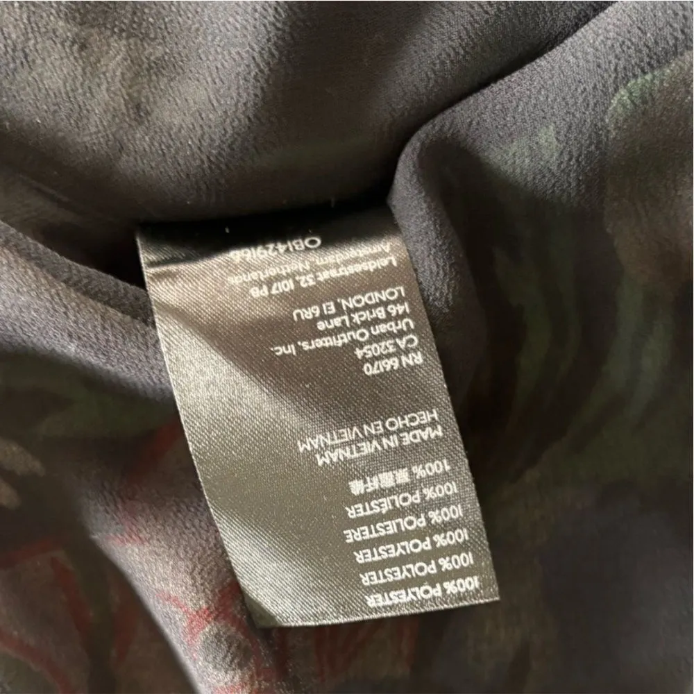 NWT Anthropologie Lil Sire floral tropical bohemian blouse size SP - Image 13