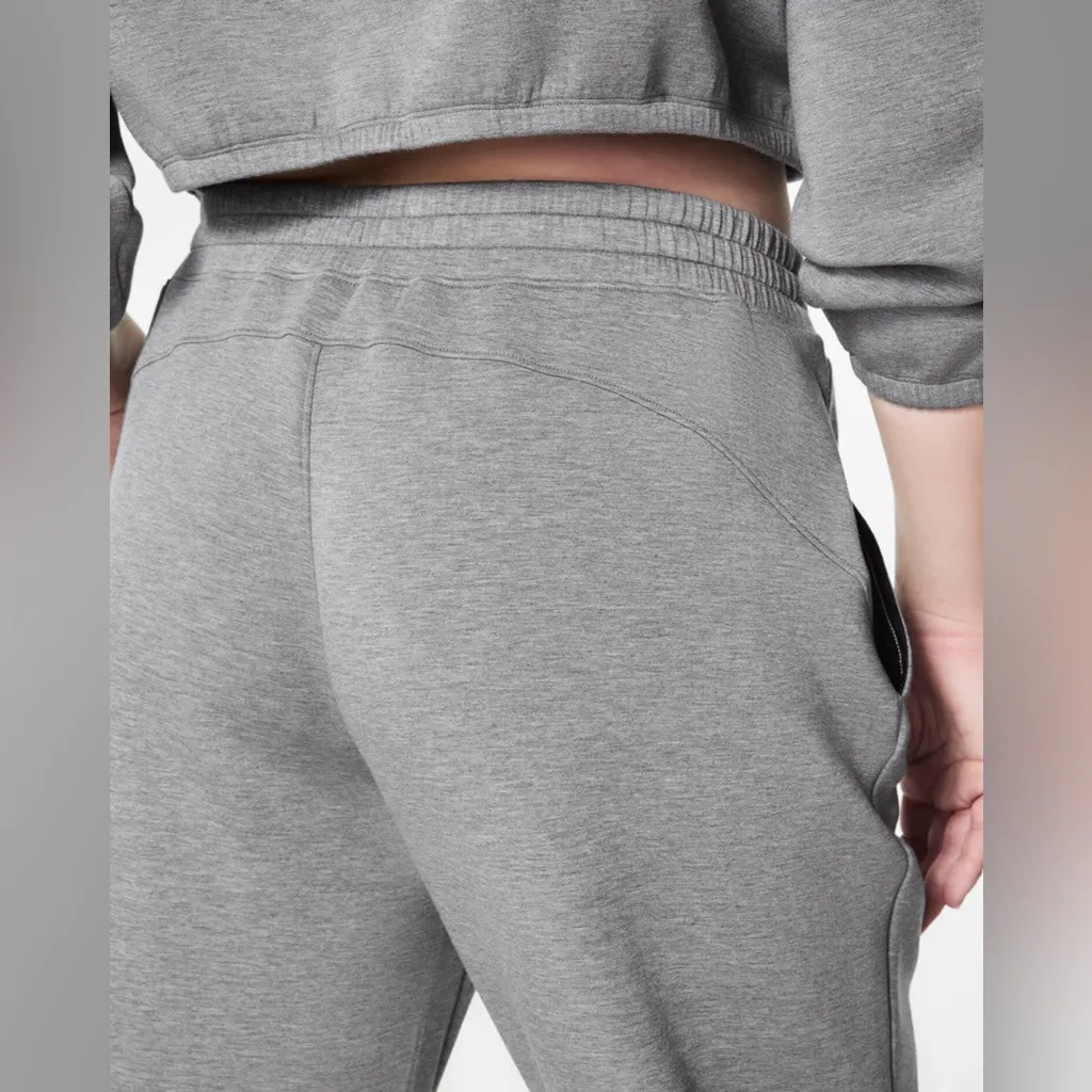 Spanx Air Essentials Jogger Med Heather Grey size XL NWT - Image 3
