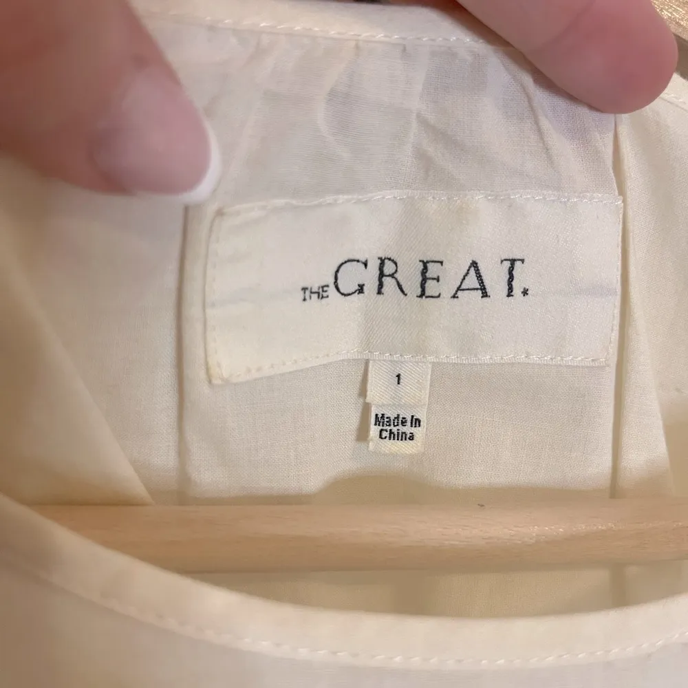 THE GREAT. Dolly Dress White - Image 4