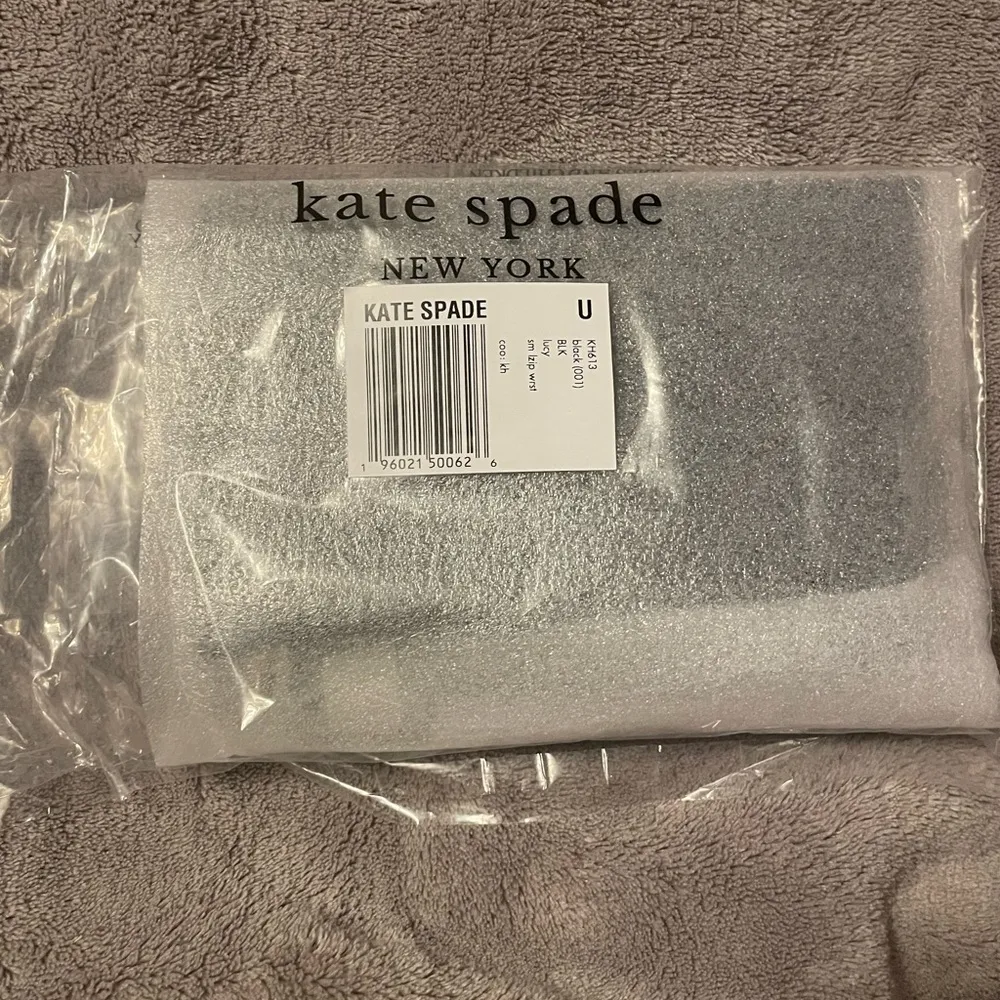 - NWT | Small Black Wristlet - Saffiano Leather - Image 5