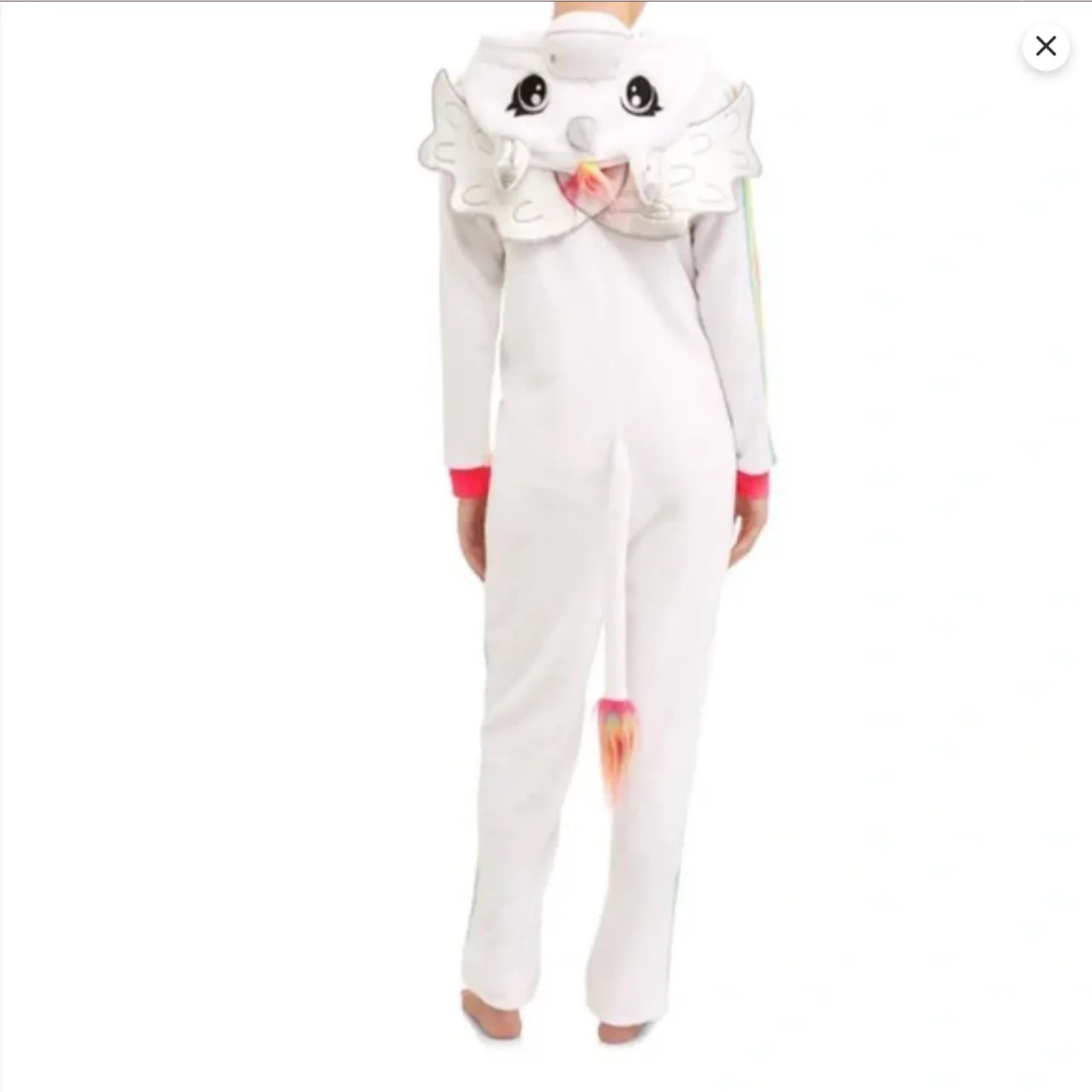 Secret Treasures Plush Unicorn Pajama Overall - Image 2