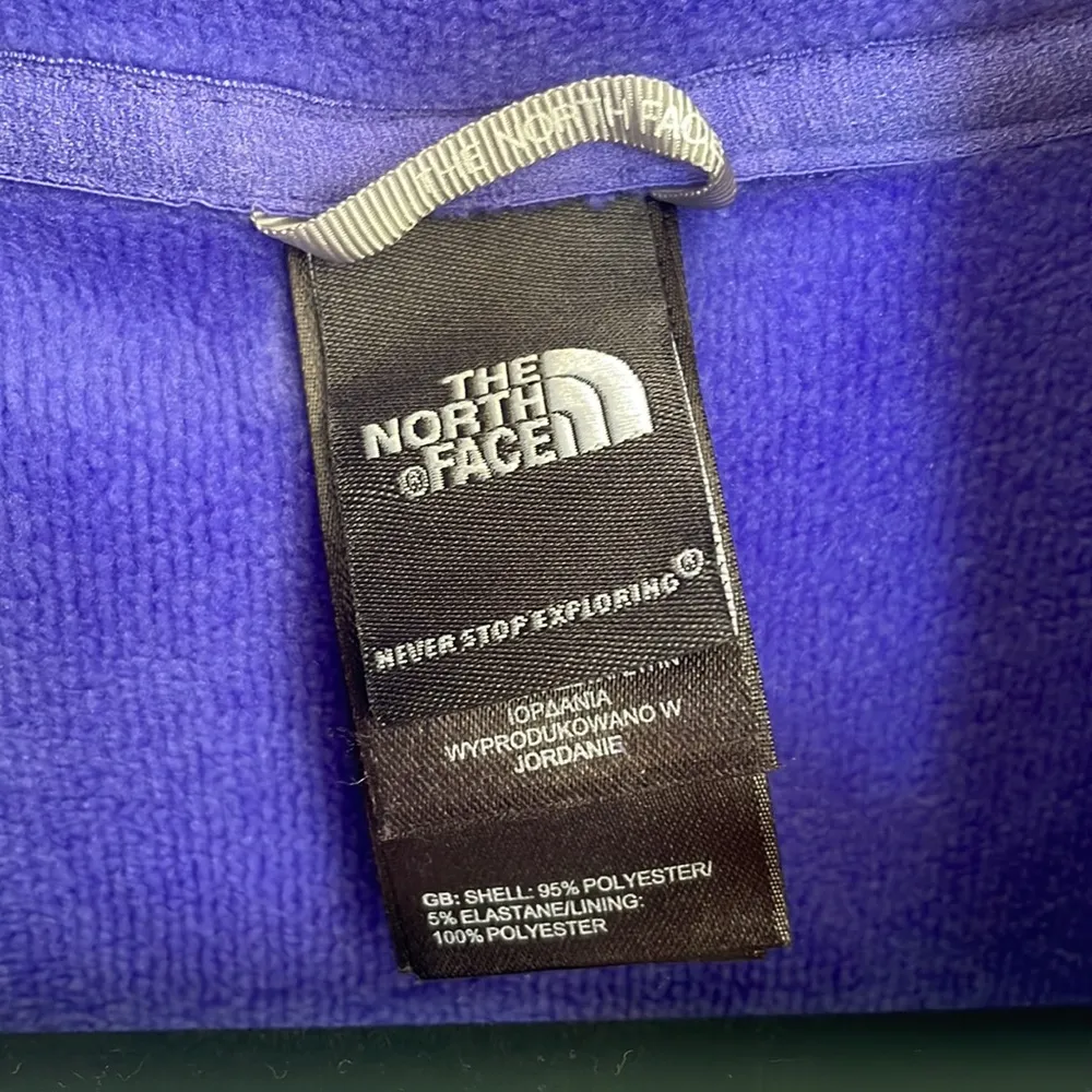 Fleece Jacket, Purple & Teal, Women’s XS - Image 2