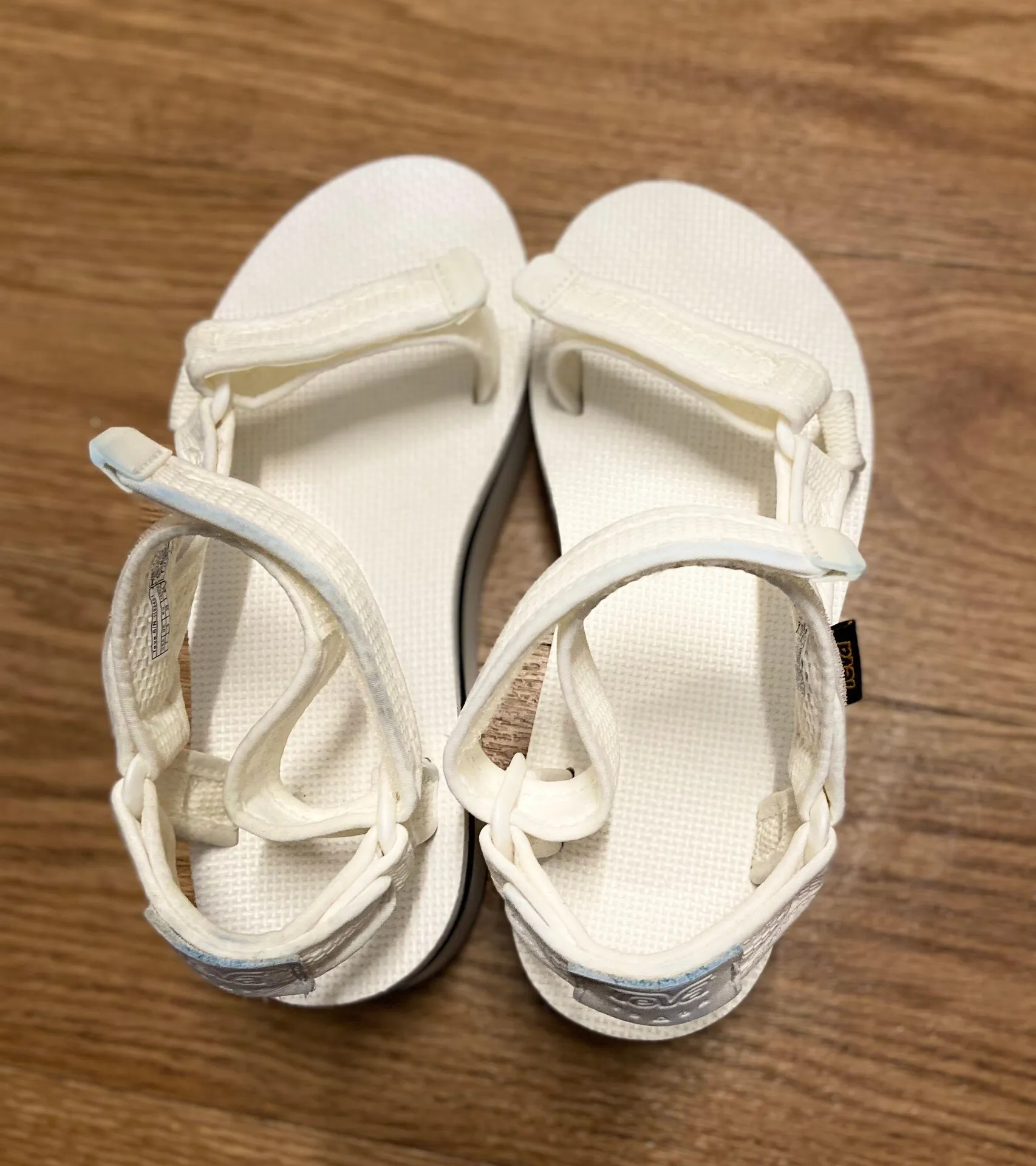 Teva white platform sandals - Image 9