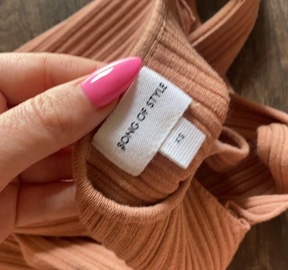 Song of Style Ribbed Tank Size XXS - Image 2