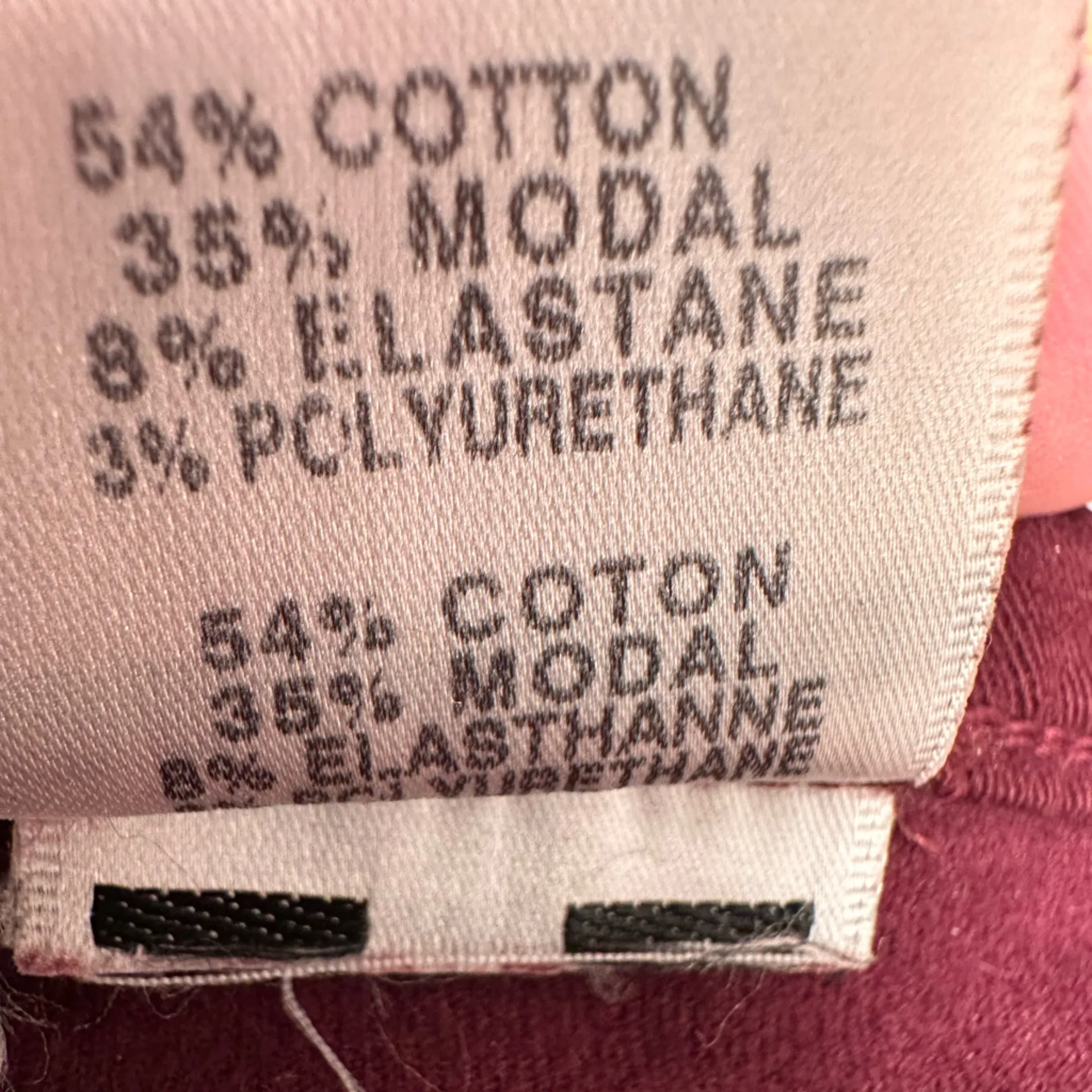 J Brand Burgundy Skinny Velvet Pants 29 Holiday - Image 6