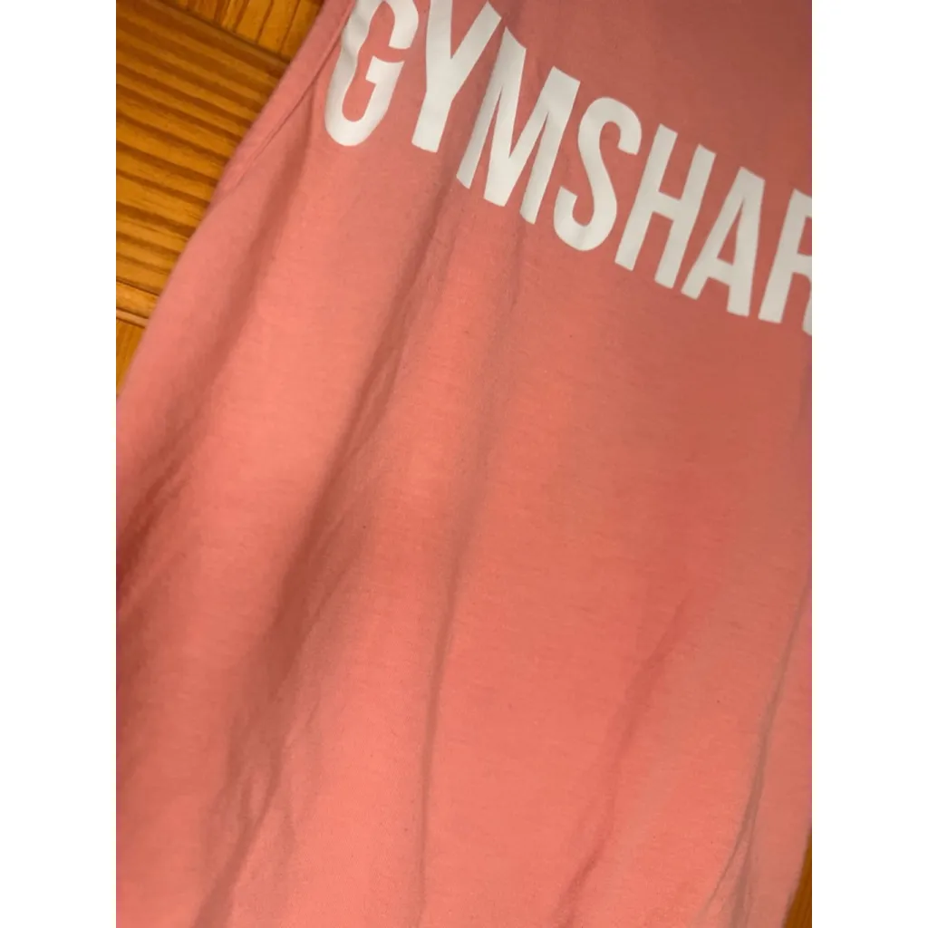 Gymshark Pink Sleeveless Workout Tank | Women’s Small | Active Muscle Tank - Image 3