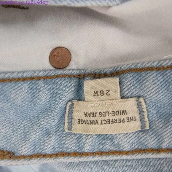 NEW Madewell Plus‎ Perfect Vintage Wide-Leg Crop Jean in Edmunds Wash, 28W - Image 15