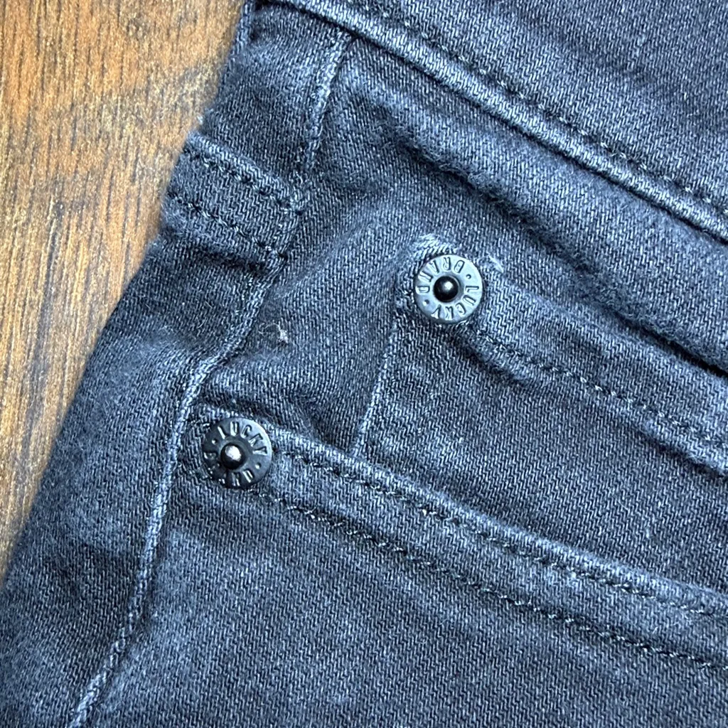 Lucky Brand Women's Black Straight Leg Jeans 2/26 A - Image 3
