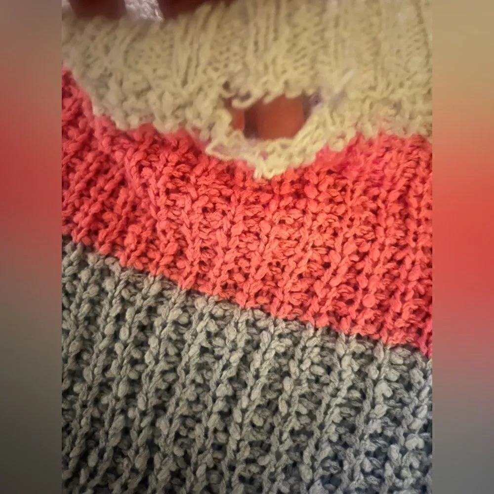 🐘 Z Supply Colored Block Sweater - Image 3