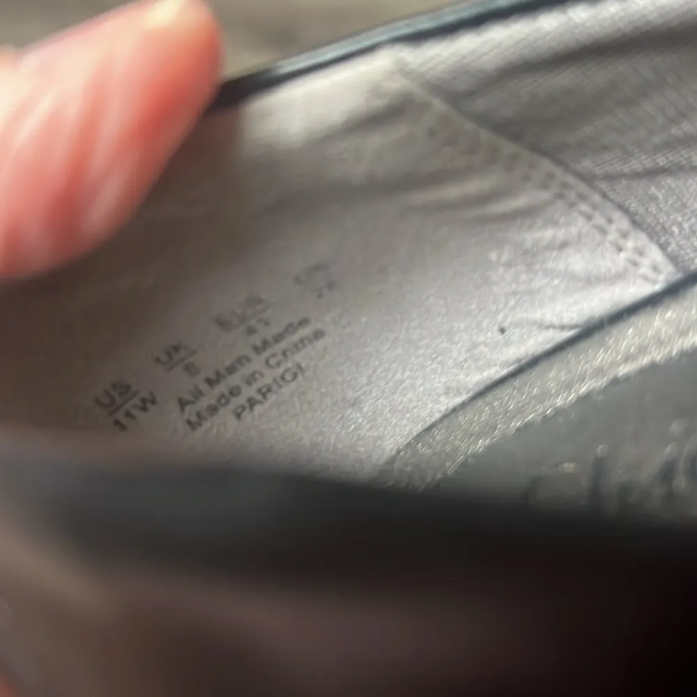 Lifestride Women’s Classic Black Leather Heels Sz 11W - Image 7