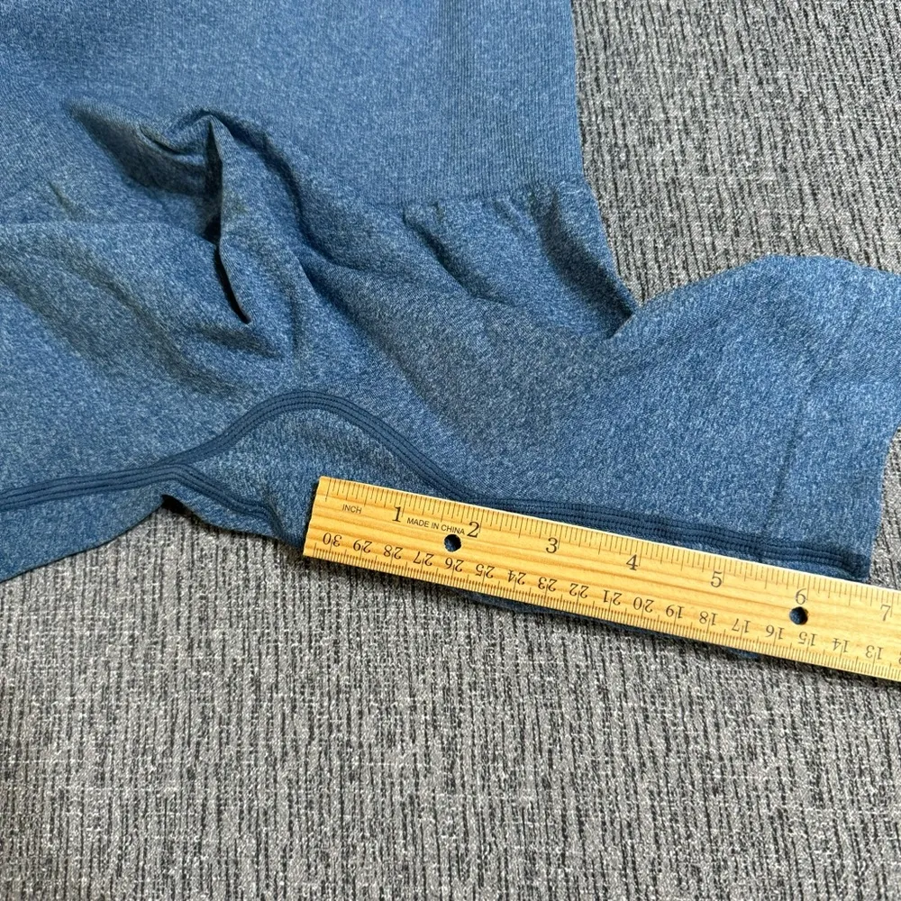 PChee Bum Scrunch Butt Shorts Blue - Image 9